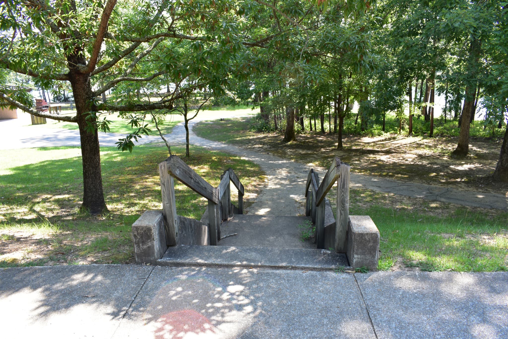 Group shelter at Clear Creek