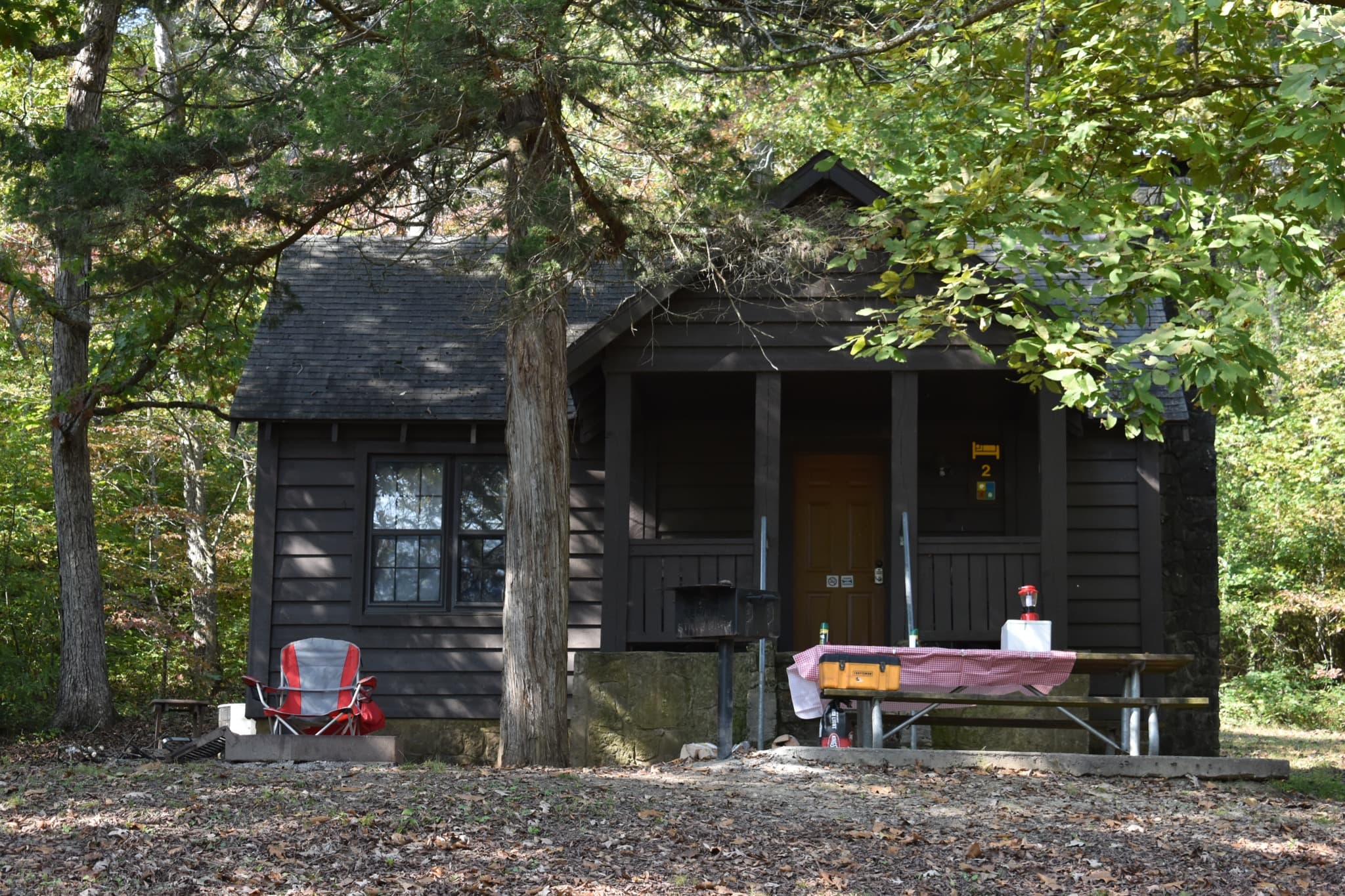 Meramec State Park cabin along the Meramec River in Sullivan, Missouri