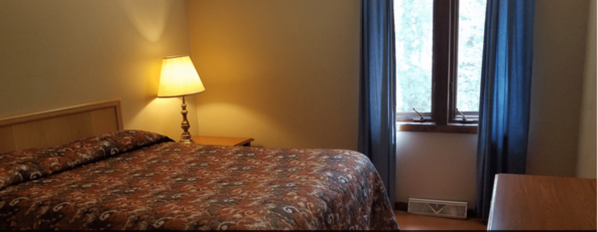 Cabin 11 interior at Washington State Park