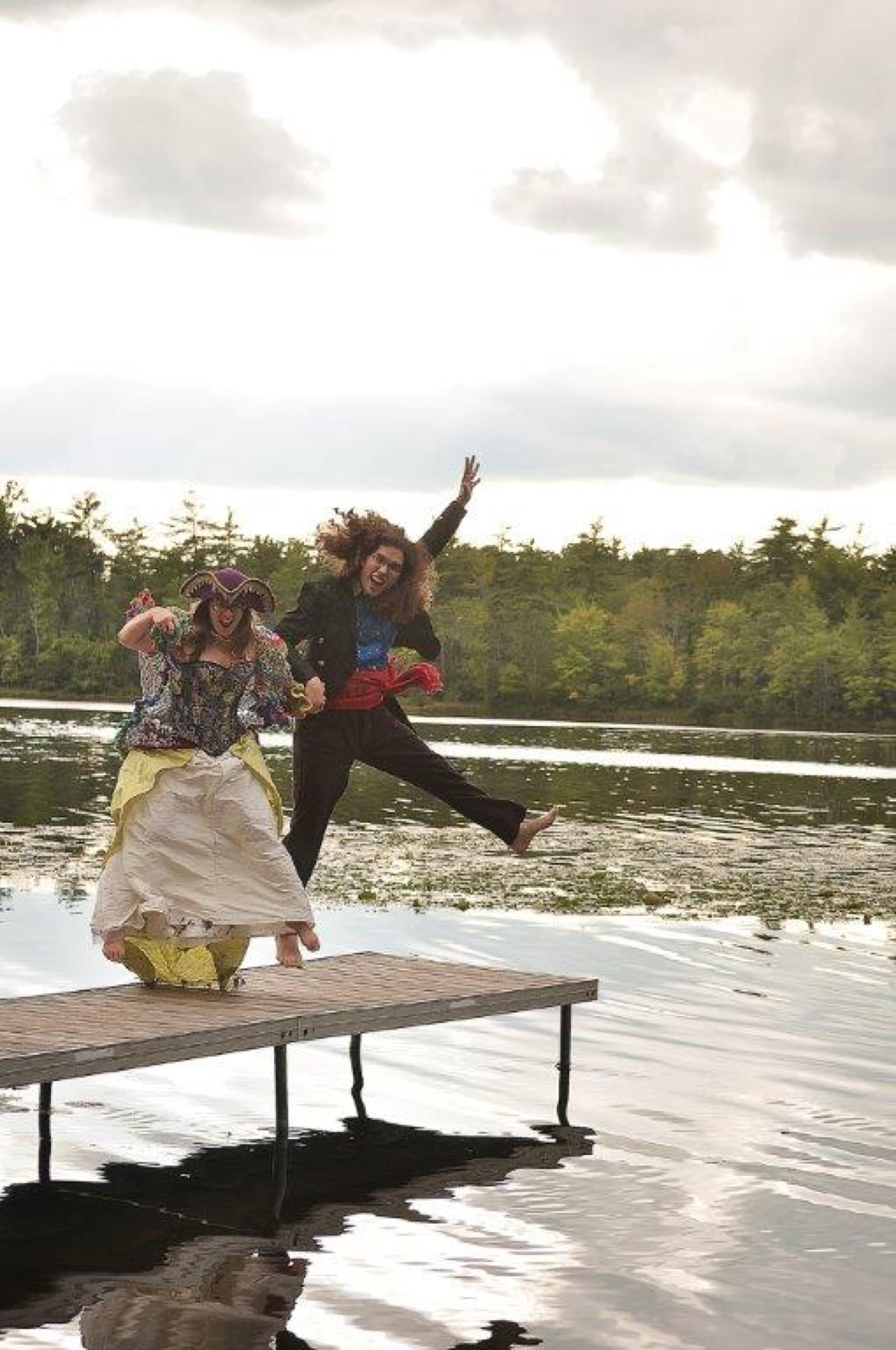 Dock on Long Lake